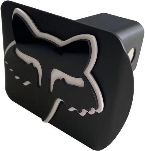 Custom 3D Metal Trailer Hitch Cover for 2'' Towing Rear Receiver Plug Cover Fox Emblem Cool Cars SUV Pickup Trucks Heavy Duty, TCG-550 in Saudi Arabia