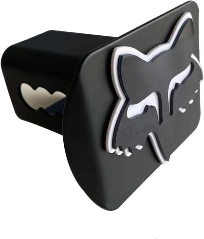 Custom 3D Metal Trailer Hitch Cover for 2'' Towing Rear Receiver Plug Cover Fox Emblem Cool Cars SUV Pickup Trucks Heavy Duty, TCG-550 in Saudi Arabia