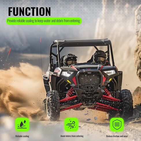 حشية غطاء القابض KUAFU متوافقة مع 2012-2021 Polaris RZR 1000 XP 900 S Ranger 900 1000 ACE المطاط العام الأسود حزام صندوق الختم محرك غطاء القابض طوقا in Kuwait