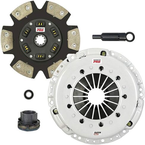 مجموعة القابض ClutchMaxPRO Performance Stage 4 متوافقة مع BMW 323i 323is 325i 325is 328i 328is 525i 528i M3 Z3 Z3 M Coupe M Roadster E32 E36 E39 S50 S52 M50 M52 (CP03005HDC-ST4) in Kuwait