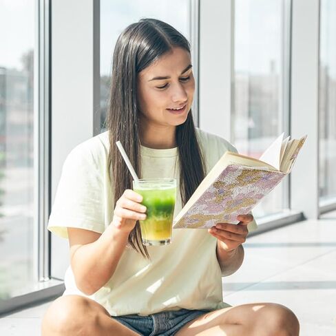 غطاء كتاب من القماش اليدوي من SUPERFINDINGS مقاس A5 غلاف ورقي غلاف حماية من القماش لأجهزة الكمبيوتر المحمول وأغطية الكتب الواقية مع نمط زهرة للكتب المدرسية وكتب تسجيل الدفاتر الواقية in Kuwait