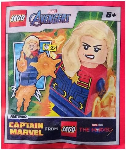 Captain Marvel Lego Marvel Foil & Paper Pack #242321 in Kuwait