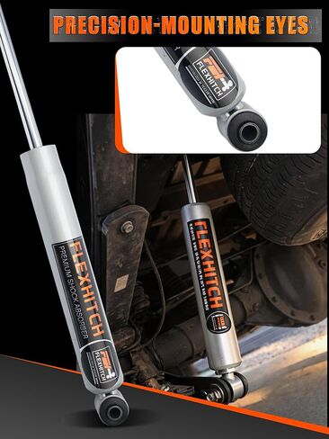 0-3.5" Rear Shocks for 2009-2026 F150 4WD/RWD, Designed for Lifted f150, Off-Road Suspension Upgrade Restores Proper Shock Travel & Enhances Ride Comfort in Saudi Arabia