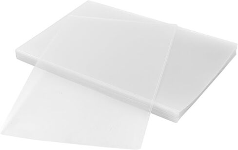 20 PCS Rigid Print Protectors, 11 x 17 inch Clear Top Loading Plastic Menu Document Sleeves for Art Print, Photos, Posters in Saudi Arabia