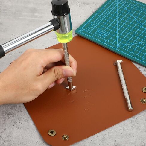 Leather Stamps, 2 Pack Professional Leather Stamping Tools for Working Craft (84-18+87-38) in Saudi Arabia
