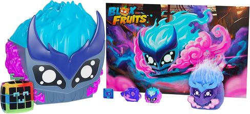 Blox Fruits - Gas Fruit Storage Case Bundle - Series 3 - Plush Toys, Minifigures, Poster - Includes DLC Code Redeemable on Roblox - Officially Licensed Collector Set by PhatMojo in Saudi Arabia