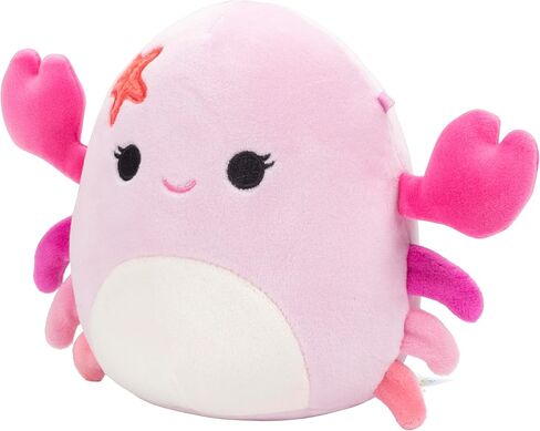 Squishmallows Original 5-Inch Cailey The Crab Mini Plush - Official Jazwares - Collectible Little Soft & Squishy Stuffed Animal Toy - Add to Your Squad - Gift for Kids, Girls & Boys in Kuwait