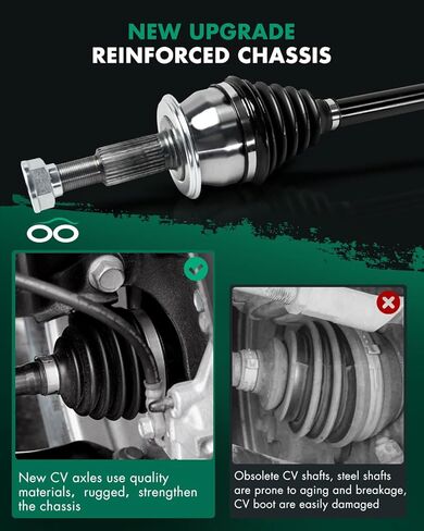 SCITOO Front CV Axle Drive Shaft Assembly Fit For Nissan For ALTIMA2.5L 2021-2022,For ALTIMA2.5L 2019-2020 Front Left Driver Side NCV53138 CVT in Kuwait