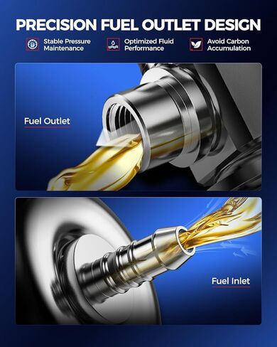 KAX High Pressure Fuel Pump Compatible with 2015-2019 Hyundai Sonata 2.4L, 2016-2022 Kia Sportage/Sorento, 2016-2020 Optima, 2019 2020 Santa Fe, 2017 2018 Santa Fe Sport, L4 2.4L, HM10051 in Kuwait