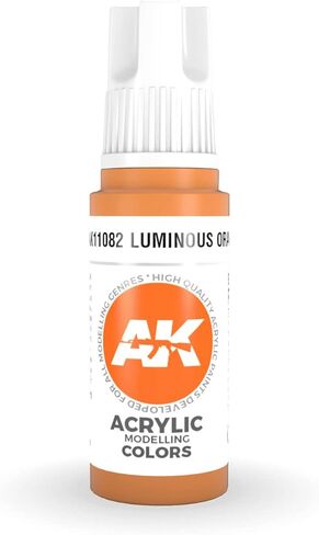 AK Interactive 3rd Gen Acrylic Luminous Orange 17ml in Kuwait