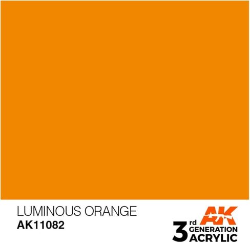 AK Interactive 3rd Gen Acrylic Luminous Orange 17ml in Kuwait