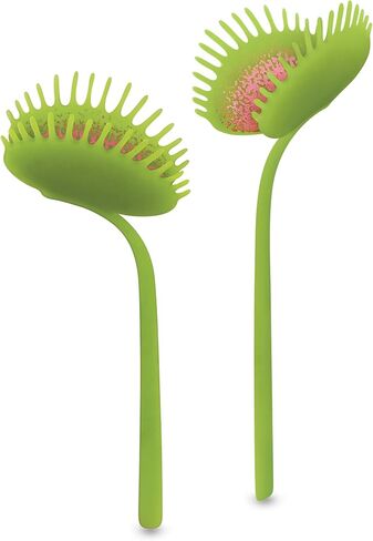 Genuine Fred Prey ON Words Venus Flytrap Bookmarks, Set of 2 Page Markers, Soft and Flexible Silicone, 3" Tall, for Plant and Book Lovers in Saudi Arabia