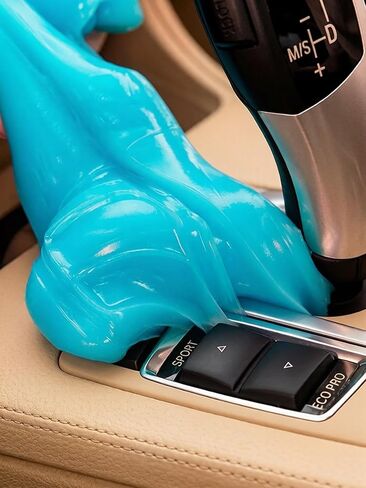1PCS Car Accessories,Universal Car Interior Cleaner Gel Putty, Auto Detailing Kit & Dust Remover, Car Accessories for Women and Men in Kuwait