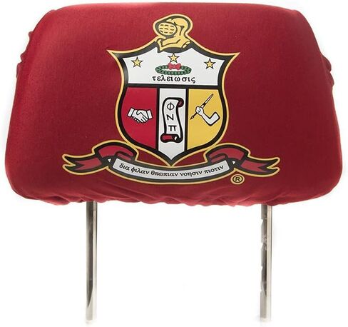 Greekgear Kappa Alpha Psi Car Seat Headrest Cover (Red) in Kuwait