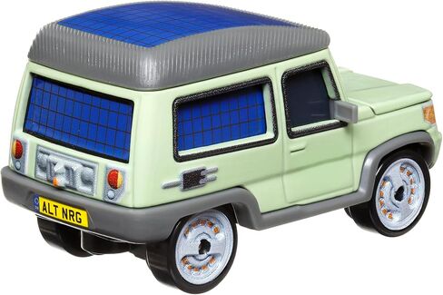 Disney / Pixar CARS 1:55 Scale Die Cast Miles Axlerod with Open Hood - Chase [Palace Chaos 4/9] in Kuwait