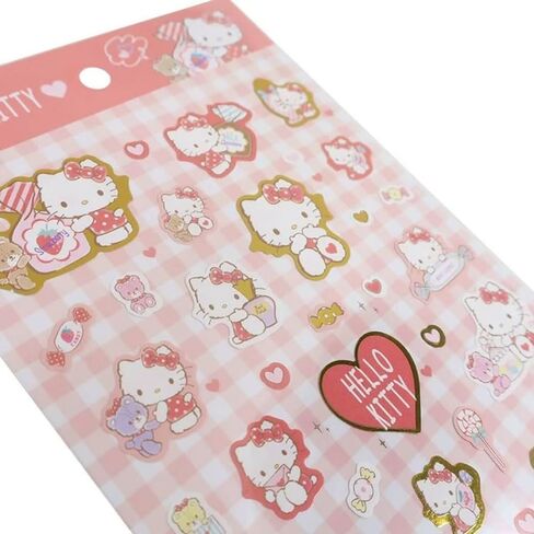 Sanrio Hello Kitty Pet Sticker Seal 1 Sheets 46 Pcs Decorative Scrapbooking Supplies Stationery (Fluffy Tiny Cham) in Saudi Arabia