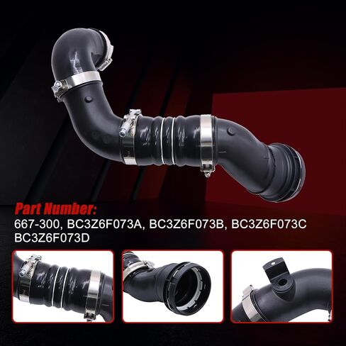 FZJDSD مجموعة أنابيب المبرد الجانبي البارد 667-300 متوافقة مع Ford F250 F350 F450 F550 Super Duty 2011-2016 6.7L V8 ديزل استبدال BC3Z6F073A BC3Z6F073B BC3Z6F073C BC3Z6F073D in Kuwait