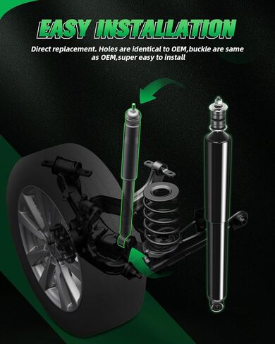 SCITOO Rear Strut Shock Absorbers For Toyota for Tacoma 2005-2014 Auto Shocks in Kuwait