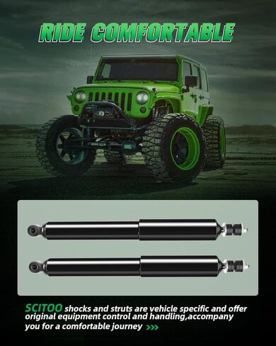 SCITOO Rear Strut Shock Absorbers For Toyota for Tacoma 2005-2014 Auto Shocks in Kuwait
