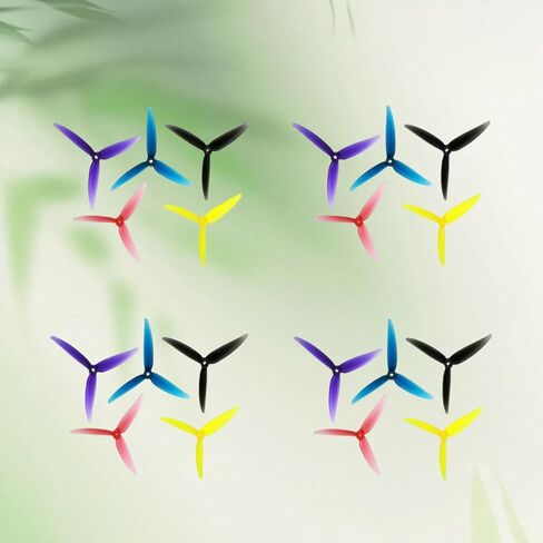 20 PCS 5.1 Inch Propellers FPV Drone, 3-Blade Props for Cinelifter FPV Drones in Saudi Arabia