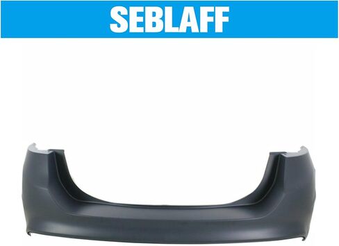 Plastic Rear Bumper Cover Without Park Sensor Holes Replacement for Fusion 2013 2014 2015 2016 2017 2018 DS7Z17K835AAPTM FO1100693 in Kuwait