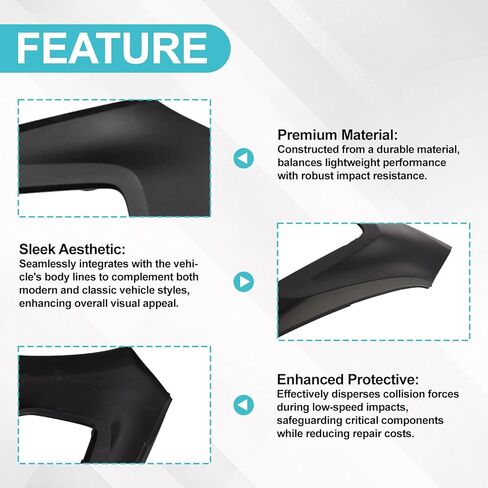 Front Upper Bumper Cover Left Compatible with Chevy Colorado 2021 2022 Primed Driver Side 84922761 in Saudi Arabia