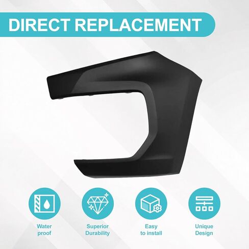 Front Upper Bumper Cover Left Compatible with Chevy Colorado 2021 2022 Primed Driver Side 84922761 in Saudi Arabia
