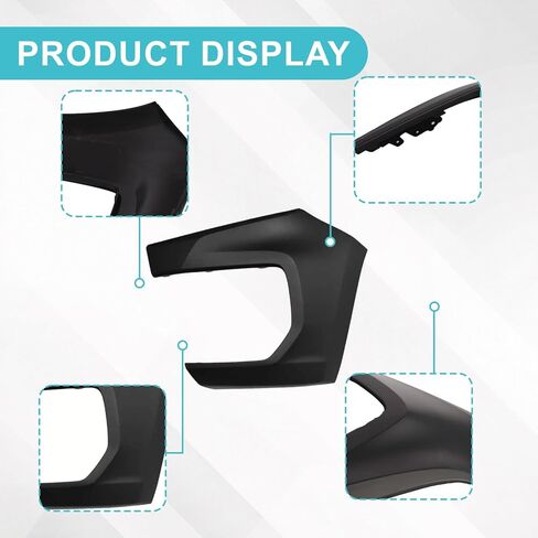 Front Upper Bumper Cover Left Compatible with Chevy Colorado 2021 2022 Primed Driver Side 84922761 in Saudi Arabia
