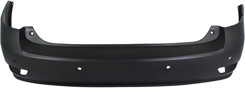 For Lexus RX350/RX450H Bumper Cover 2010-2015 | Rear | Primed | w/Parking Aid Sensor Holes - CAPA LX1100143 | 521050E903 in Kuwait