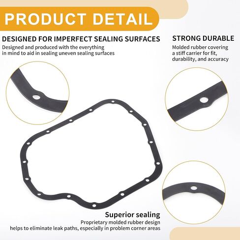 Car Transmission Filter Oil Pan Gasket Engine Oil Pan Gasket Seal No.3516812091 for Toyota Corolla 2014-2022 1 Pcs Good Sealing in Kuwait