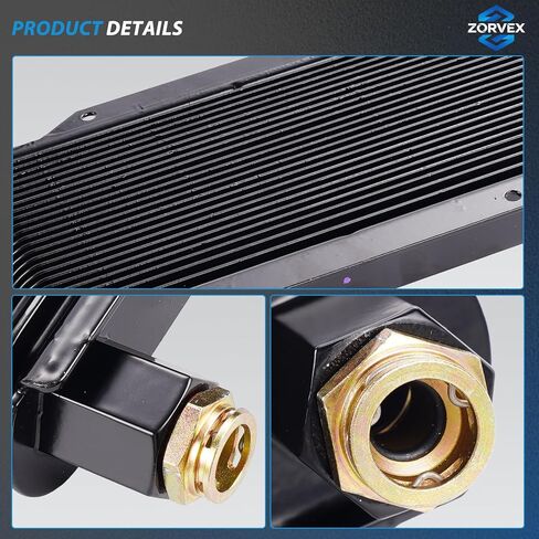 918-259 Automatic Transmission Oil Cooler Compatible with Chevrolet C1500 C2500 C3500 K1500 K2500 K3500 1996-2000,GMC C1500 C2500 C3500 K1500 K2500 K3500 1996-2000,Cadillac 1999-2000 in Saudi Arabia