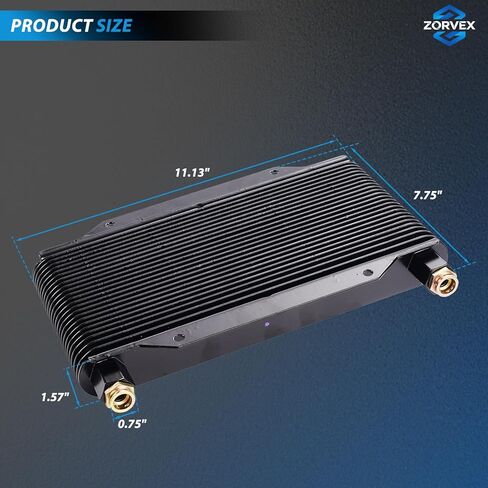 918-259 Automatic Transmission Oil Cooler Compatible with Chevrolet C1500 C2500 C3500 K1500 K2500 K3500 1996-2000,GMC C1500 C2500 C3500 K1500 K2500 K3500 1996-2000,Cadillac 1999-2000 in Saudi Arabia