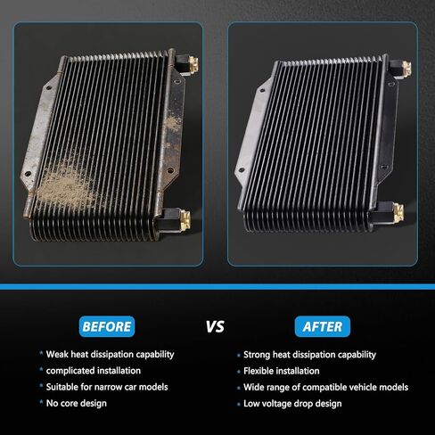 918-259 Automatic Transmission Oil Cooler Compatible with Chevrolet C1500 C2500 C3500 K1500 K2500 K3500 1996-2000,GMC C1500 C2500 C3500 K1500 K2500 K3500 1996-2000,Cadillac 1999-2000 in Saudi Arabia