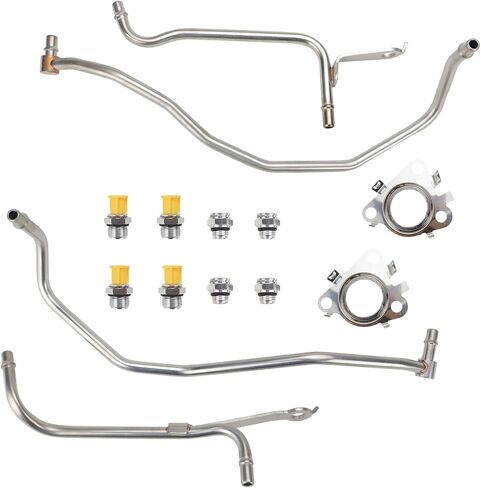 926-186 926-187 Turbo Coolant Line Kit Driver Side and Passenger Side for Lincoln Navigator Ford F150 F-150 Expedition Transit 150 250 350 HD 2011 2012 2013 2014 2015 2016 2017 2018 2019 2020 2021 in Saudi Arabia