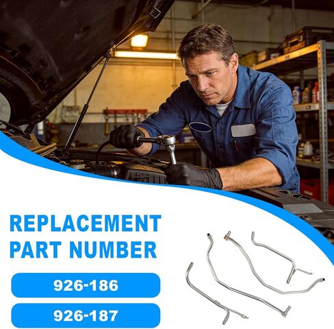 926-186 926-187 Turbo Coolant Line Kit Driver Side and Passenger Side for Lincoln Navigator Ford F150 F-150 Expedition Transit 150 250 350 HD 2011 2012 2013 2014 2015 2016 2017 2018 2019 2020 2021 in Saudi Arabia