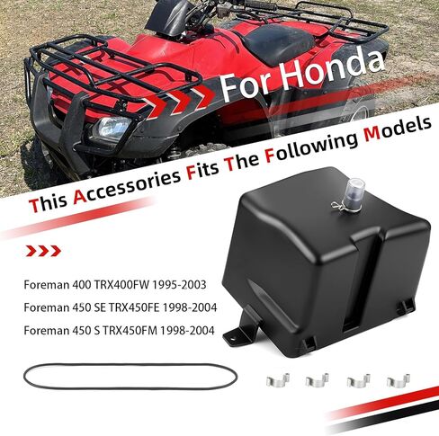 صندوق مرشح الهواء مع مشبك الختم لهوندا فورمان 400 450 TRX450 1995-2004 17210-HM7-000 in Kuwait