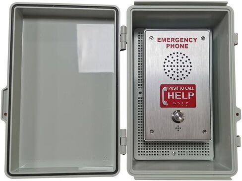 Emergency Phone Box/Outdoor Emergency Phone/Pool Phone/Emergency Dialer, Auto Dial 911 and Handsfree Talk, IP66 Water Proof, TEP331PB in Saudi Arabia