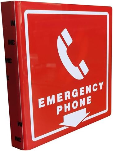 Emergency Phone Box/Outdoor Emergency Phone/Pool Phone/Emergency Dialer, Auto Dial 911 and Handsfree Talk, IP66 Water Proof, TEP331PB in Saudi Arabia
