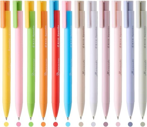 Gel Pens 20 Colors, Fine Point 0.7mm Pens for Journaling, Assorted Colored Pens Quick Dry No Smear, Aesthetic Stationery Pens for Note Taking Bullet Journal Planner in Saudi Arabia