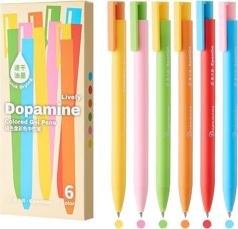 Gel Pens 20 Colors, Fine Point 0.7mm Pens for Journaling, Assorted Colored Pens Quick Dry No Smear, Aesthetic Stationery Pens for Note Taking Bullet Journal Planner in Saudi Arabia
