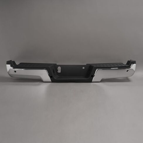 ALMULOO Rear Step Bumper Assembly Compatible with 2017-2022 Ford F-250 F-350 Super Duty With Park Assist Only Relpacement for FO1103198, HC3Z17D942A, HC3Z17D826BB with Brackets in Kuwait