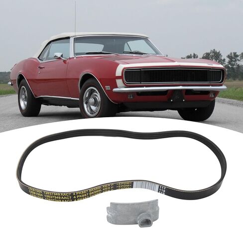 Original Equipment 12658178, Air Conditioning Compressor Belt Kit with Tool, Air Conditioning Compressor Belt for Vehicle in Saudi Arabia