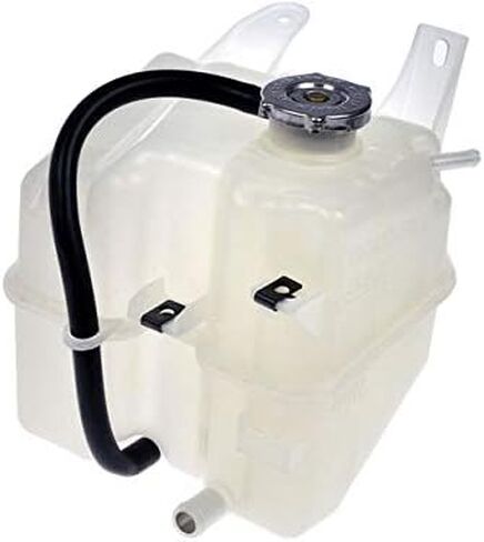 Marketplace Auto Parts Front Coolant Expansion Tank with Cap - Compatible with 2001-2006 Chrysler Sebring 2.7L V6 in Kuwait