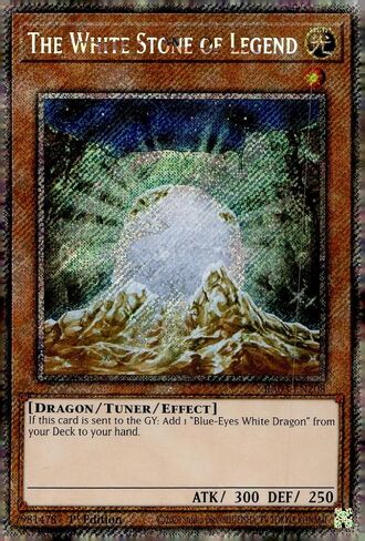 The White Stone of Legend (Platinum Secret Rare) - RA03-EN208 - Platinum Secret Rare - 1st Edition in Kuwait