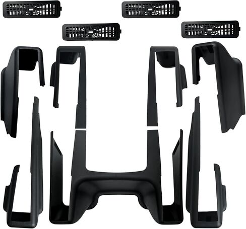 Seat Slide Rail Pad Cover Under Seat Floor Mat Protectors Front Seat Rail Protectors Compatible with Tesla Model Y(Juniper) 2025 2026 7 PCS with 4PCS Air Outlets Protective Cover in Saudi Arabia