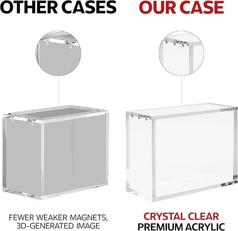 Premium OP-04+ Booster Box Magnetic Acrylic Display Case | 8mm + 5mm Acrylic - Compatible with One Piece in Saudi Arabia