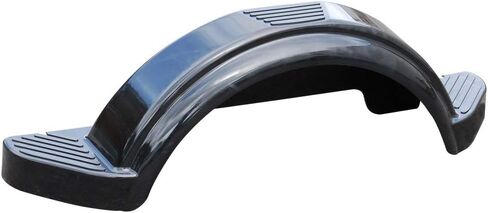 Tie Down TDE Molded Plastic Trailer Fender Kit – Fits 14"-15" Tires – Made in USA ABS Plastic – Easy Install Replacement for Single Axle Trailers – Includes Mounting Hardware 46.38"x10.44"x13.68" in Kuwait