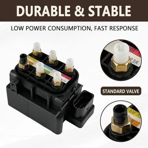 Air Suspension Valve Block Replace 2123200358, Replacement for Benz GL550 GL450 GL550 ML250 CL550 CL600 GLE350 GLE400 GLS450 GL320 GL350 S350 S500, Maybach CLS400 CLS550 ML250 ML320 in Kuwait