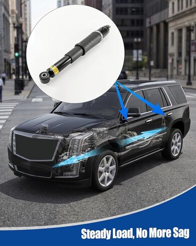85669836 Air Suspension Shock Compatible with Cadillac Escalade ESV Chevrolet Tahoe Suburban GMC Yukon XL 2016-2020, Rear Air Suspension Replace 84082044 86787492 in Kuwait