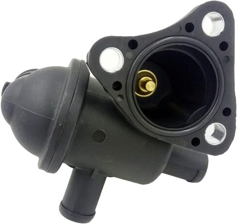 25650 02501 Engine Coolant Thermostat Housing Compatible with KIA Picanto SA New Morning 2004-2010, HYUNDAI ATOZ & AMICA 1.0 1.1, Friend 1.0 1.1, Replaces 2565002501, 25650-02501 in Saudi Arabia